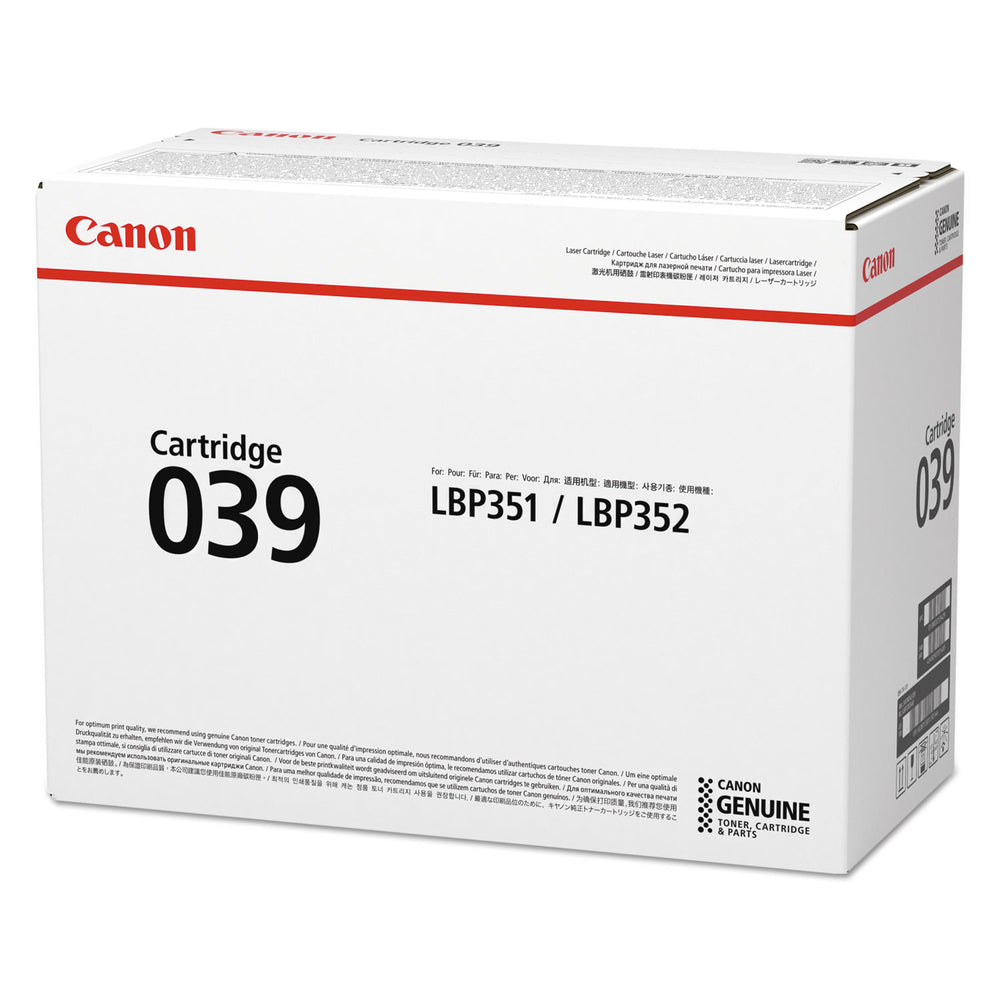 CANON 0287C001 Imageclass Lbp-351 Crg039 Sd Black Toner Image 1