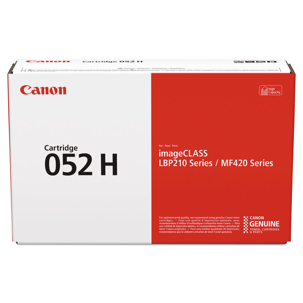 Canon 052H Black Toner for Imageclass MF424Dw and LBP210 Series Image 1