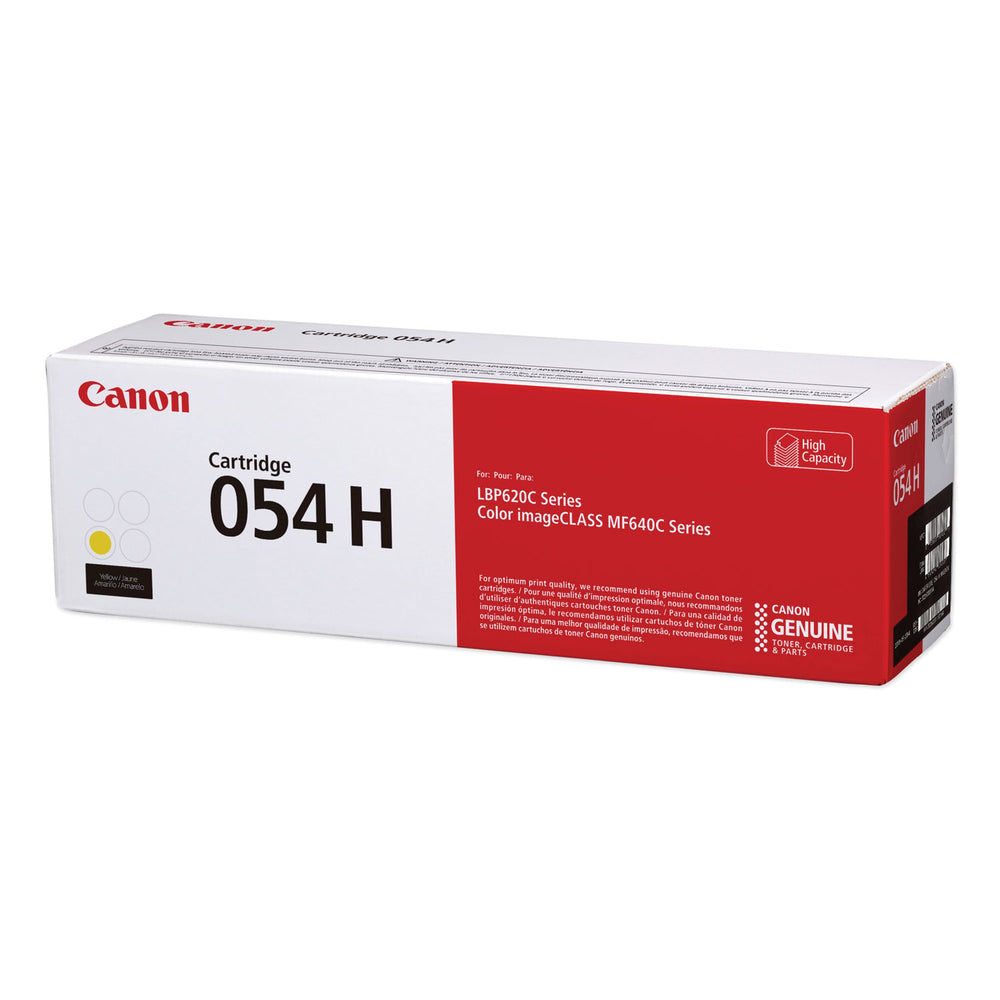 Canon USA 3025C001 054 Yellow Toner Cartridge - High Capacity Image 1