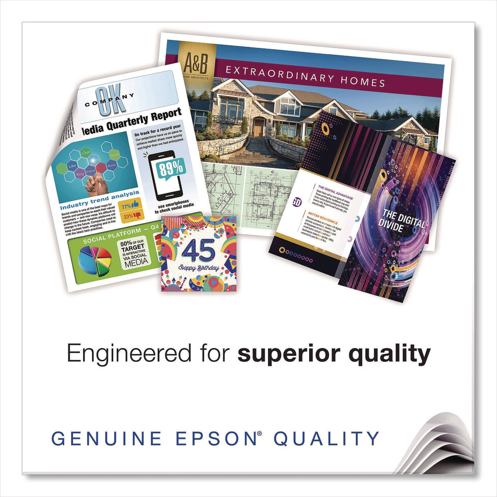 Epson Ultra Premium Photo Paper 10 Mil, 13 x 19, Luster White