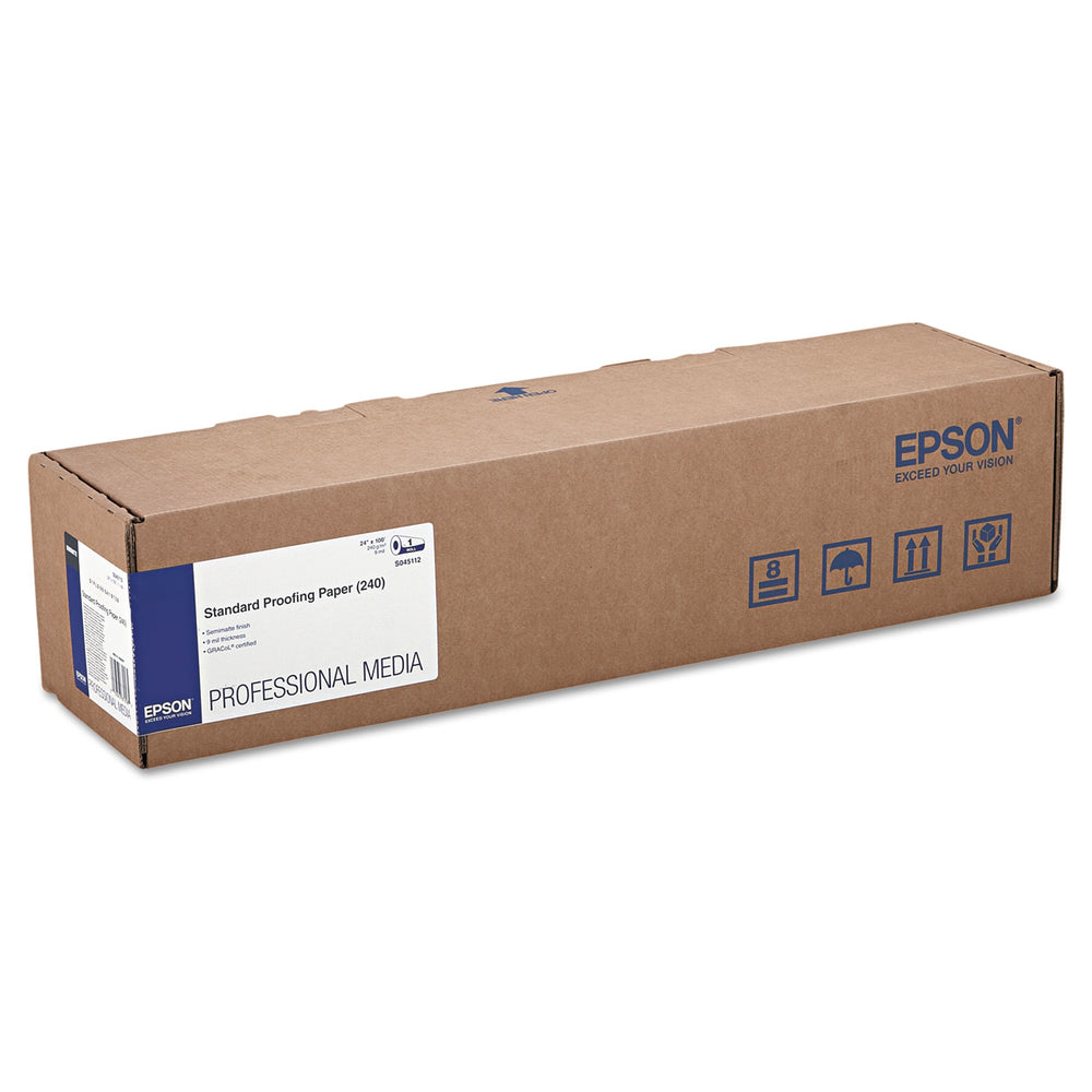 EPSON PRINT S045112 Standard Proofing Paper 240 24 X 100 Roll Image 1
