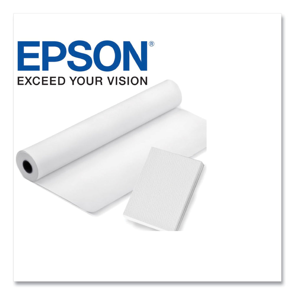 Epson S450230 Poster Paper, 9 Mil, 17" X 175 Ft, Satin White