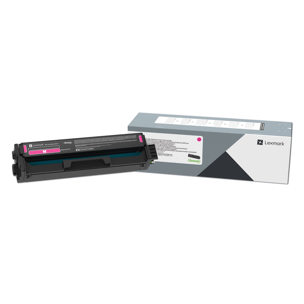 Lexmark 20n10m0 Return Program Toner, Magenta, 1,500 Page-Yield Image 1