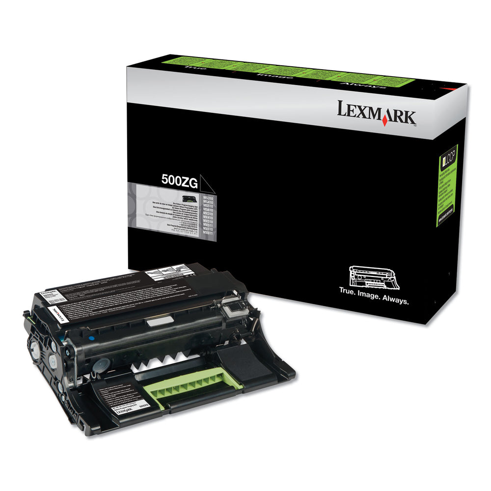 Lexmark 50F0Z0G Imaging Unit for Laser Printer - 60,000 Page Yield, Black Image 1