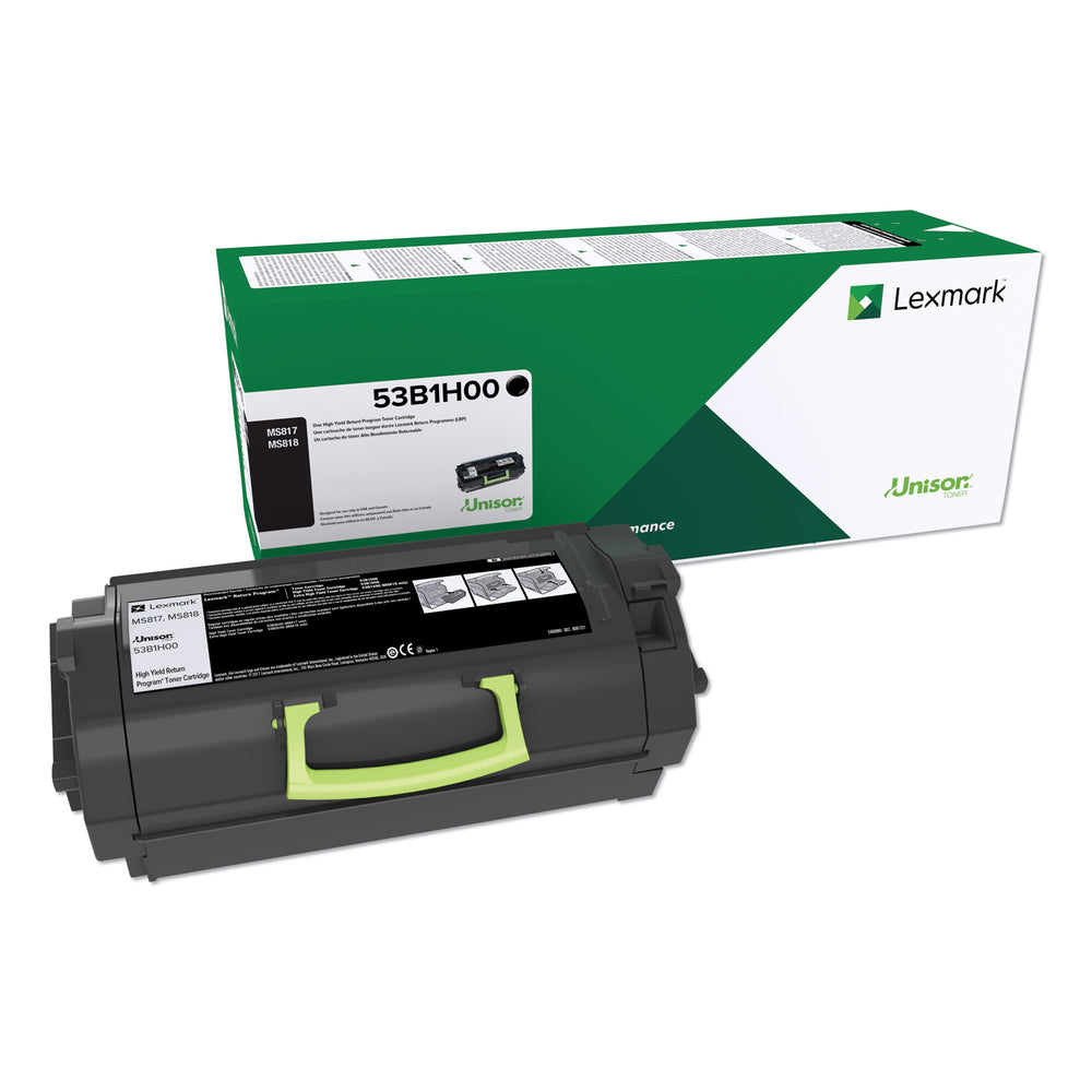 Lexmark 53B1H00 Unison Toner Cartridge - Black Image 1