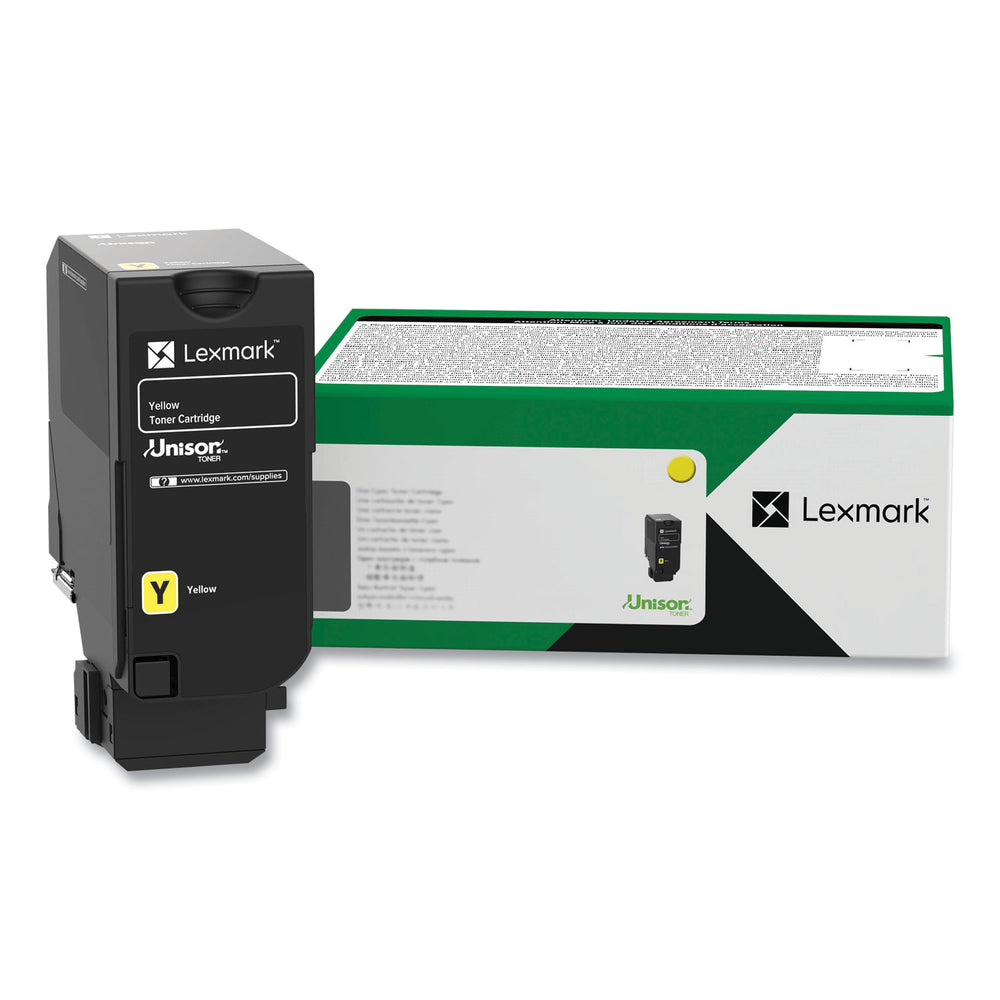 Lexmark 74C0Syg Taa Cs72X Yellow Standard Yield Return Program Toner Cartridge Image 1