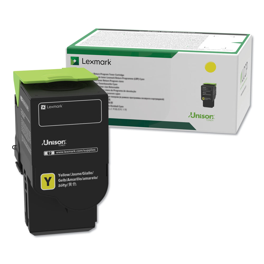 Lexmark C2310y0 C/MC2325 2425 2535 MC2640 1K Yellow Toner RP Image 1