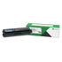 Lexmark C331HC0 Return Program High-Yield Toner 2 500 Page-Yield Cyan Image 1