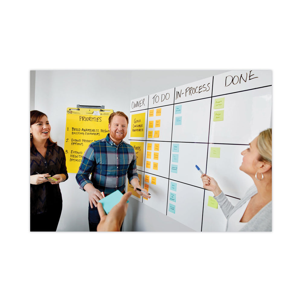 3M Def6X4 Post-It Dry Erase Surface 6Ft X 4Ft