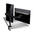 Dual Monitor Mount, for 27" Monitors, 360° Rotation, +45°/-45° - Brand Model M - Desk Mount Stand