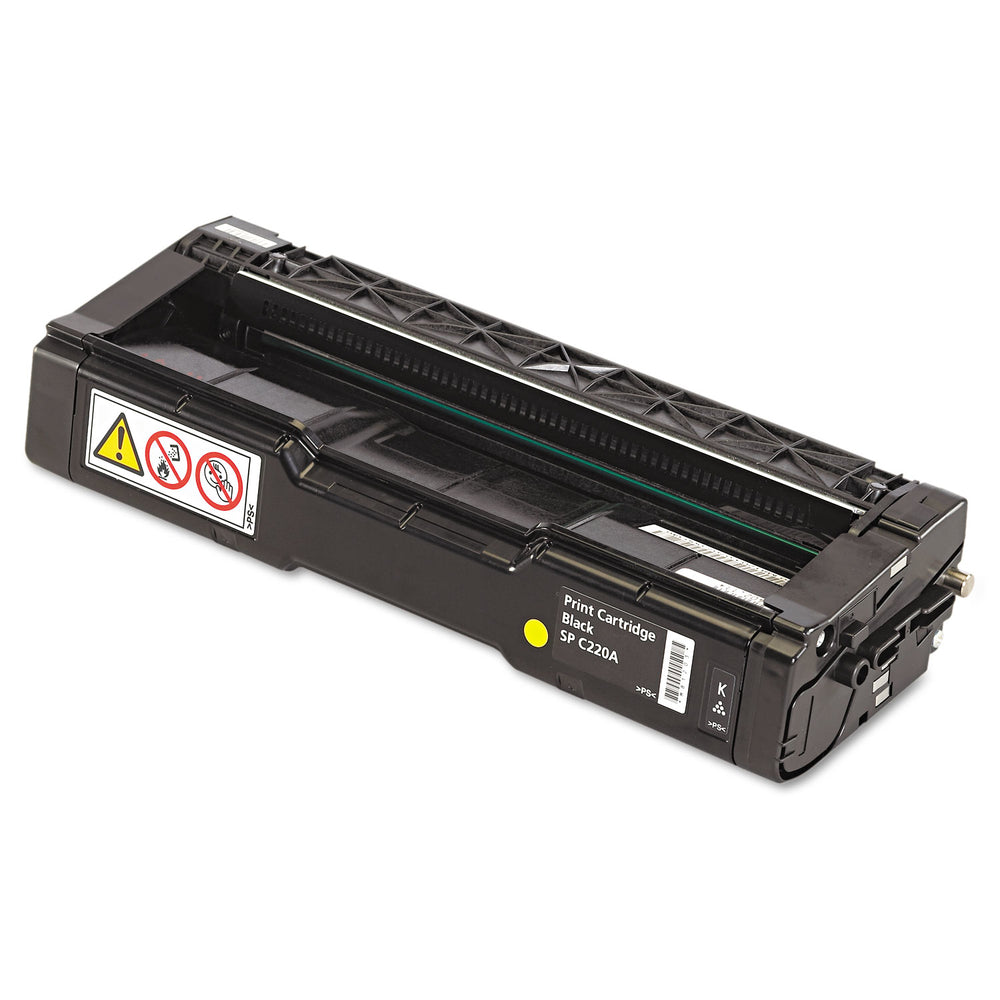 Ricoh 406046 SP C220A Toner Cartridge - Original Black, 1500pgs Image 1