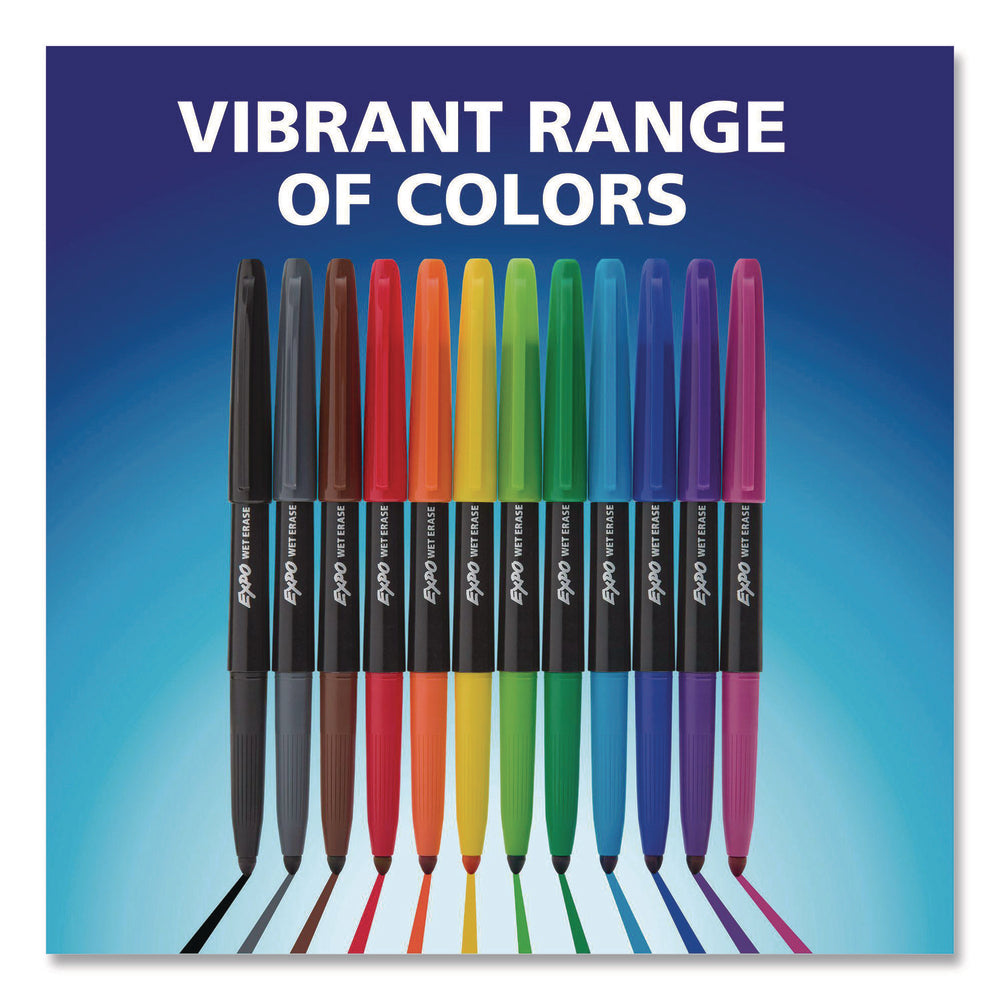 Newell SAN2211317 Wet Erase Markers Fine Vis-A-Vis