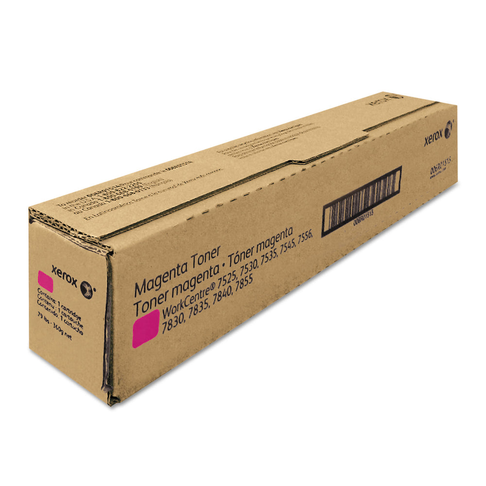 Xerox 6R1515 Magenta Toner Cartridge for WorkCentre 7525/7530/7535/7545/7556 Image 1