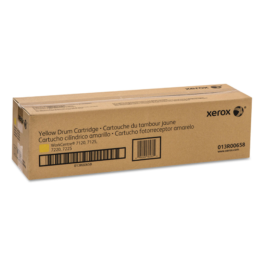 Xerox 013R00658 Yellow Drum Cartridge for WorkCentre 7220/7225 A3 Printers Image 1