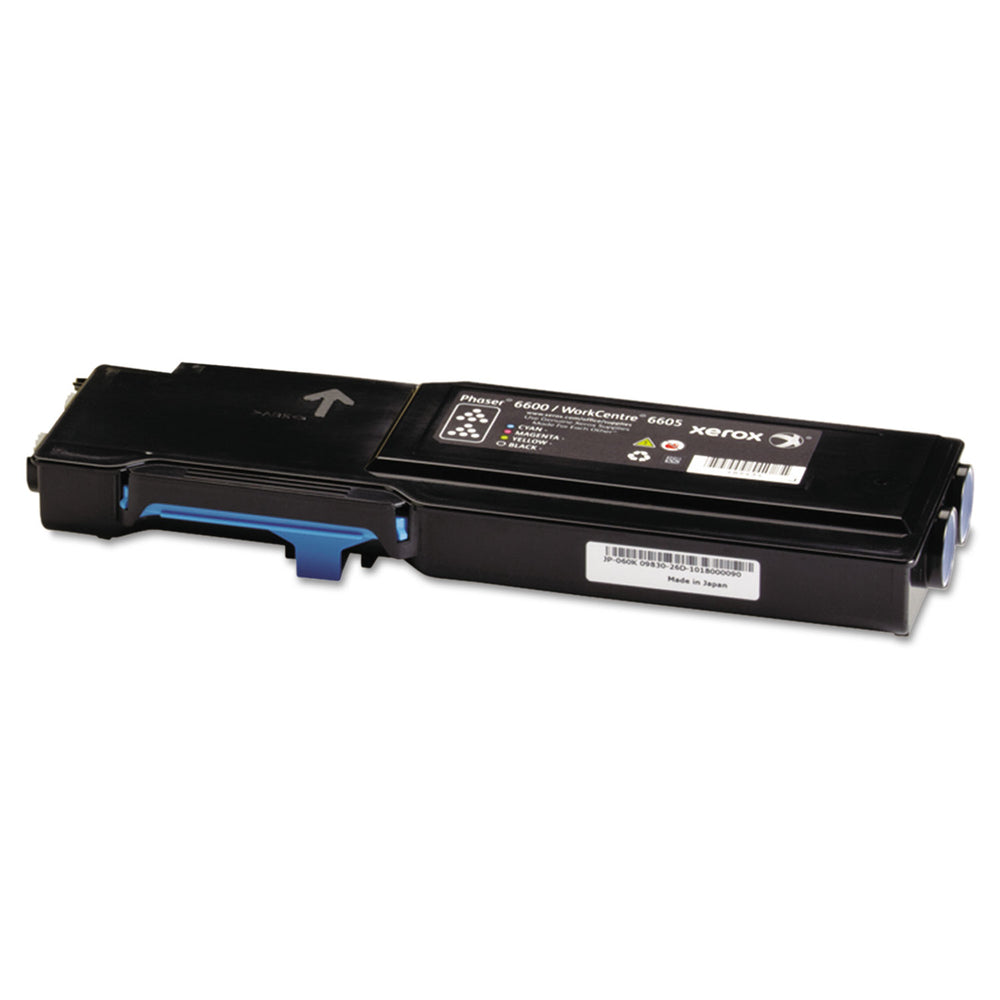 Xerox 106R02241 Std Cap Toner Cartridge Cyan 6600/6605 Image 1