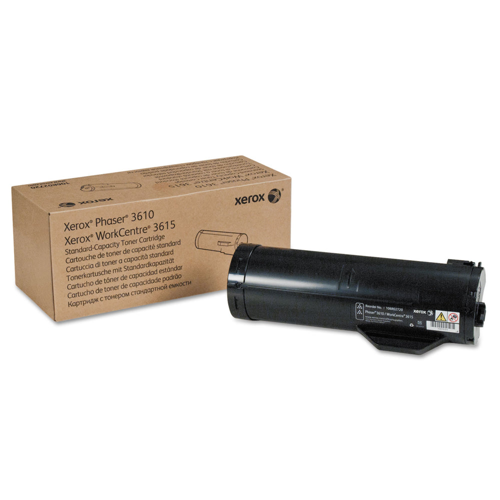 Xerox 106R02720 Black Standard Capacity Toner Cartridge 3610/3615 Image 1