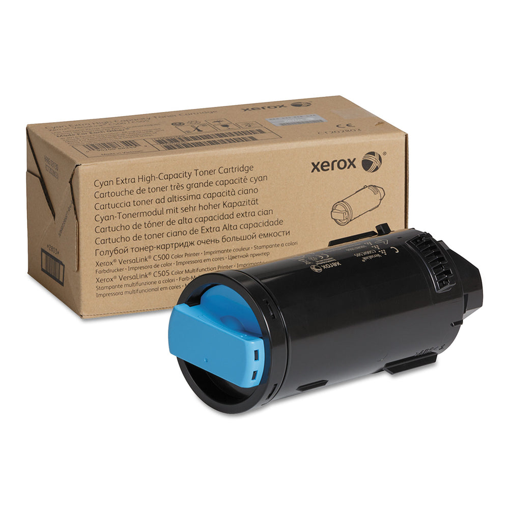 Xerox 106R03866 Cyan Toner Cartridge - Genuine Extra High Capacity Image 1