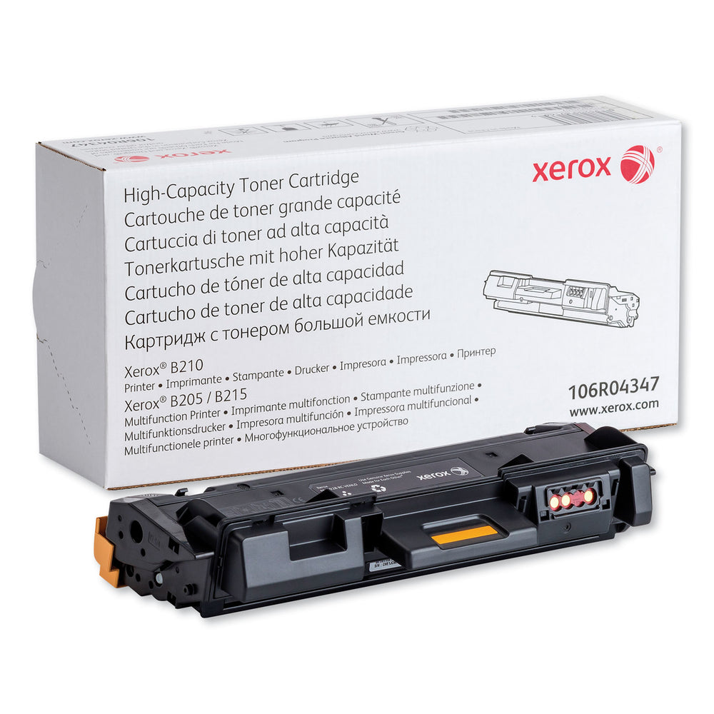 Xerox 106R04347 B210 Printer B205 Mfp B215 High-Capacity Toner Cartridge 3000 Image 1