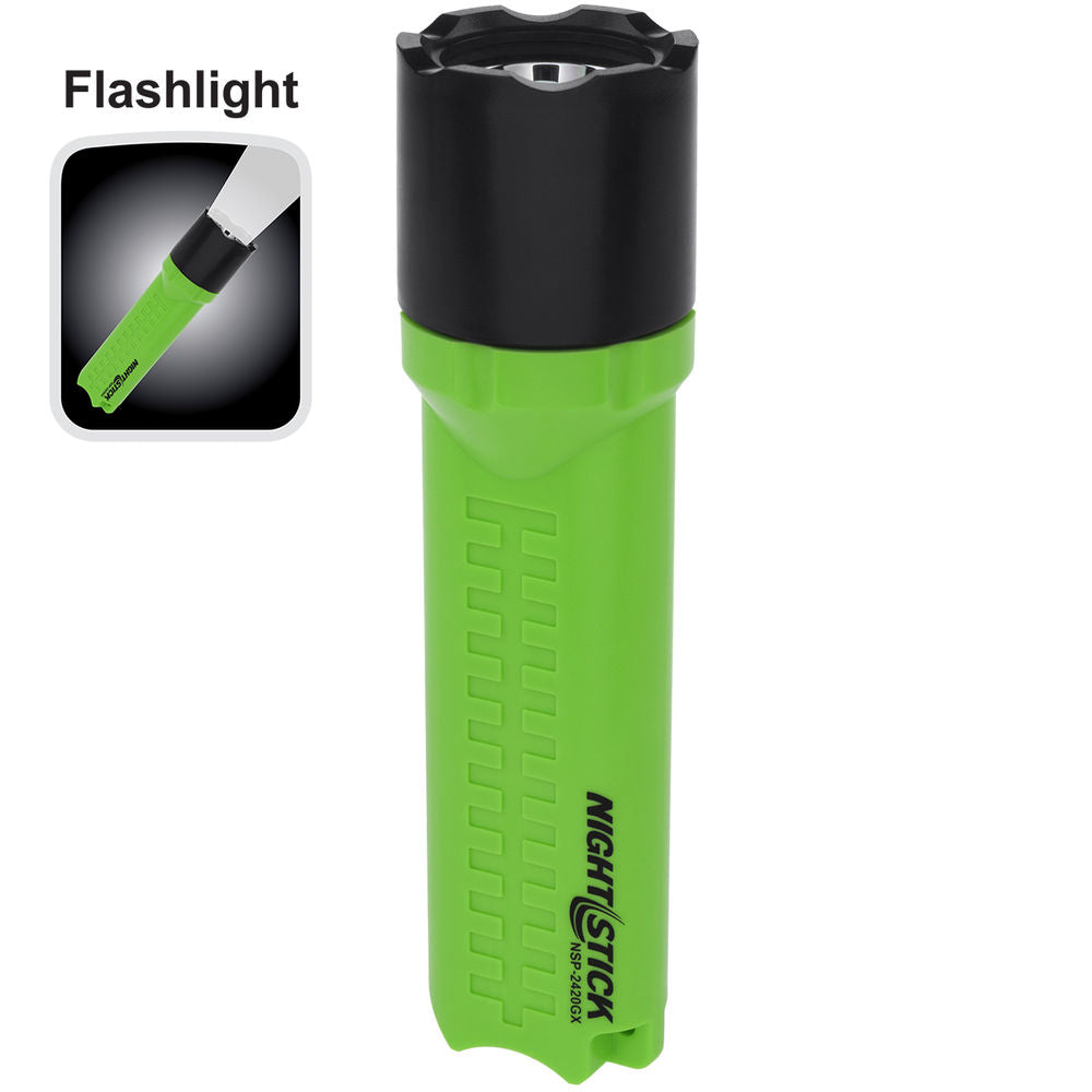 Night Stick NSP2420GX X-Ser Lgt Tail Switch Green Flashlight Case of 4 Image 1