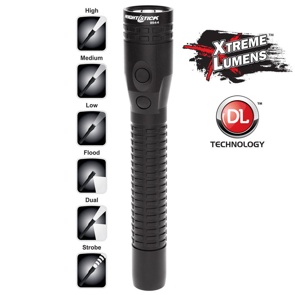 Nightstick NSR-9944XL Metal Duty/Personal-Size Dual-Light Flashlight Image 1