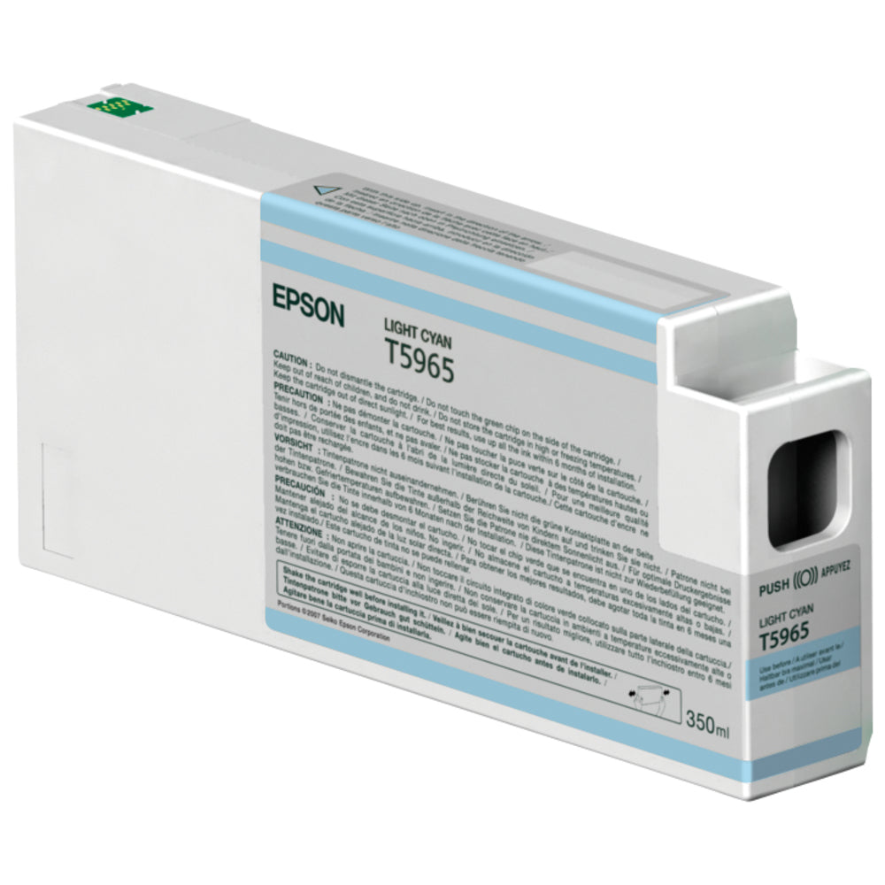 Epson T596500 Ink Lt Cyan 350ml UltraChrome HDR - N/A Image 1