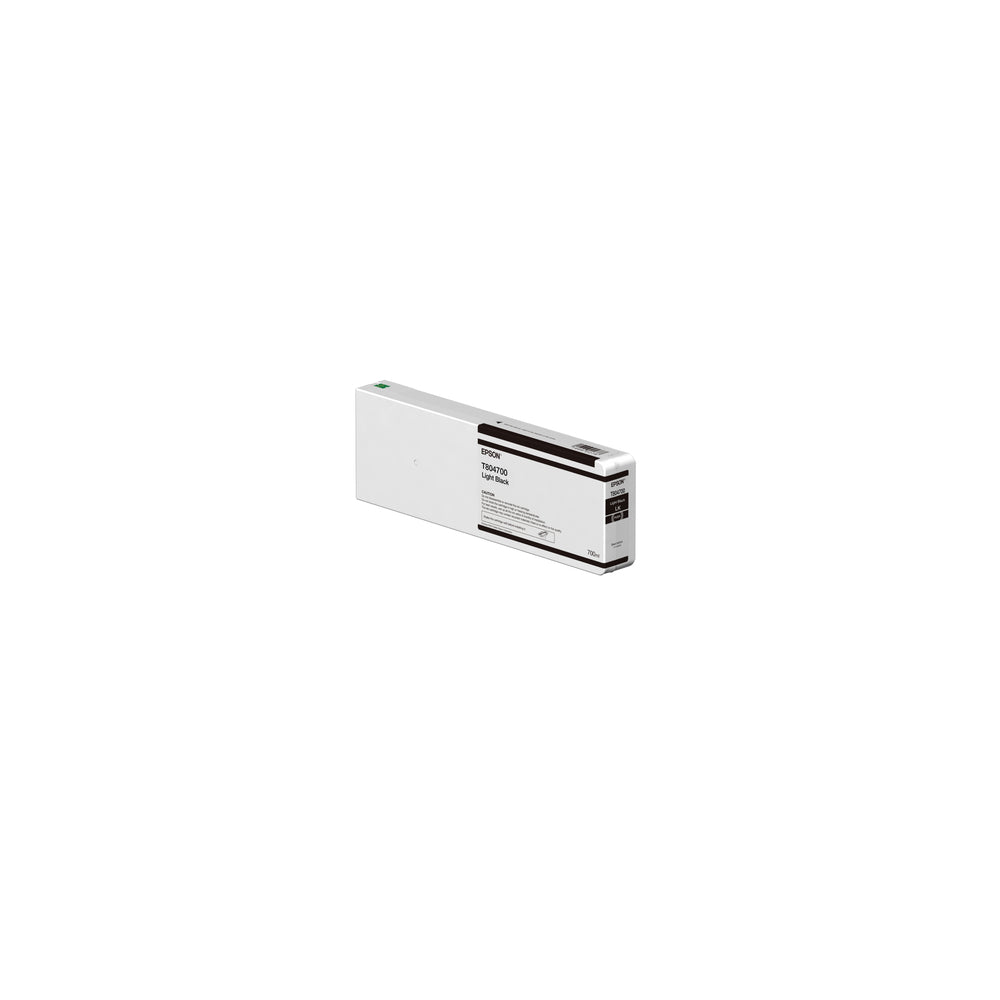 Epson T804700 UltraChrome HD Light Black Ink 700ml Image 1