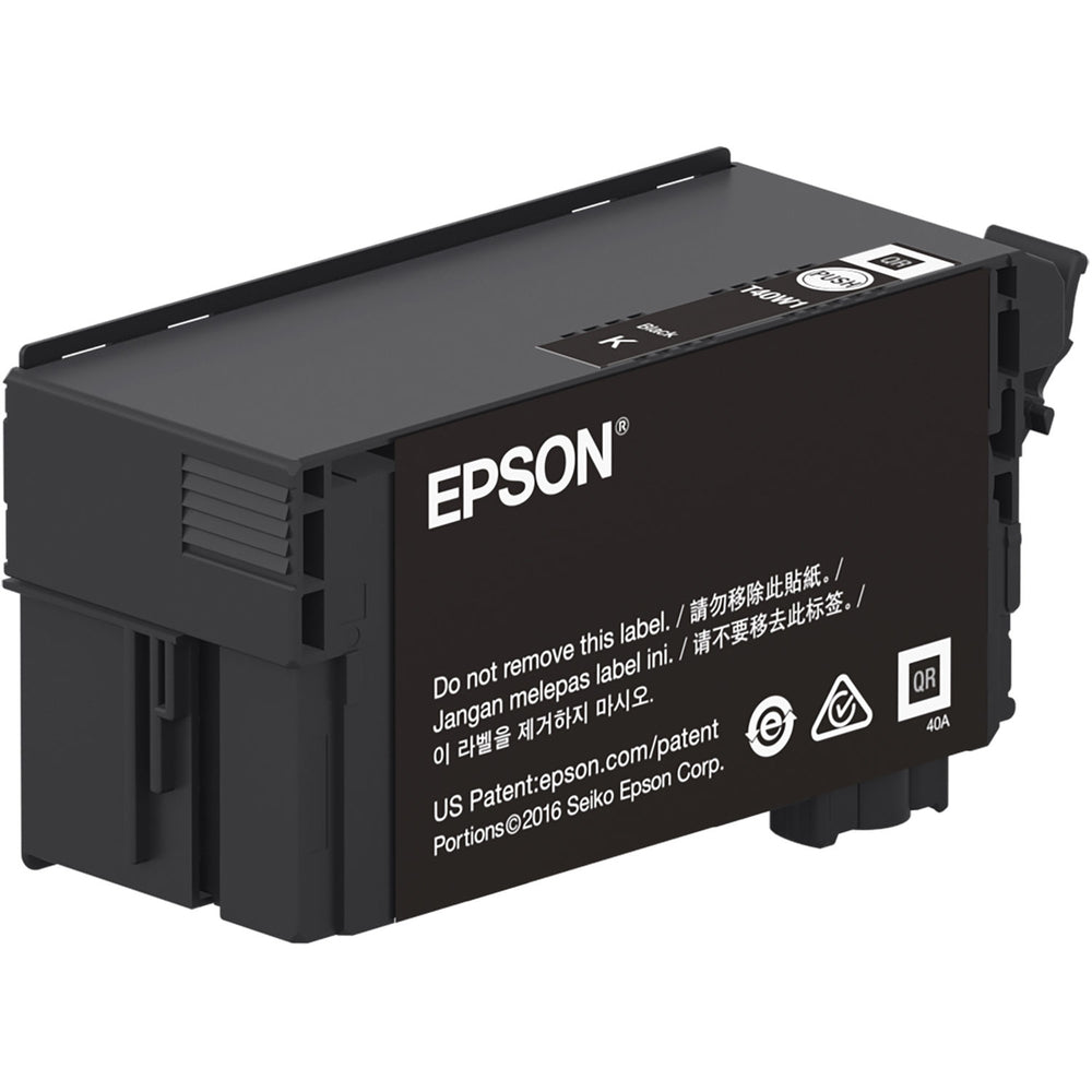 Epson T40W Black Ink Cartridge, Original, High-Capacity Image 1