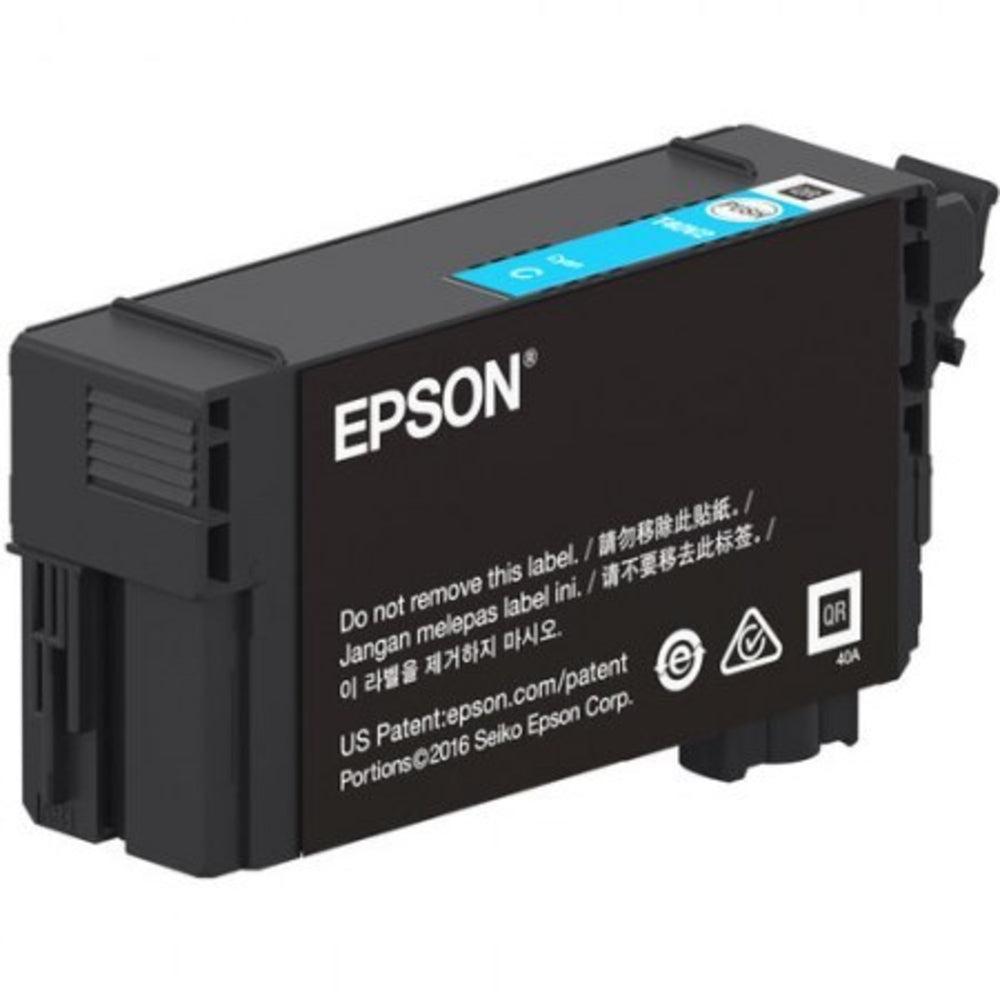 Epson T3470/T5470 Cyan Ink Cartridge - UltraChrome XD2 110ml Image 1