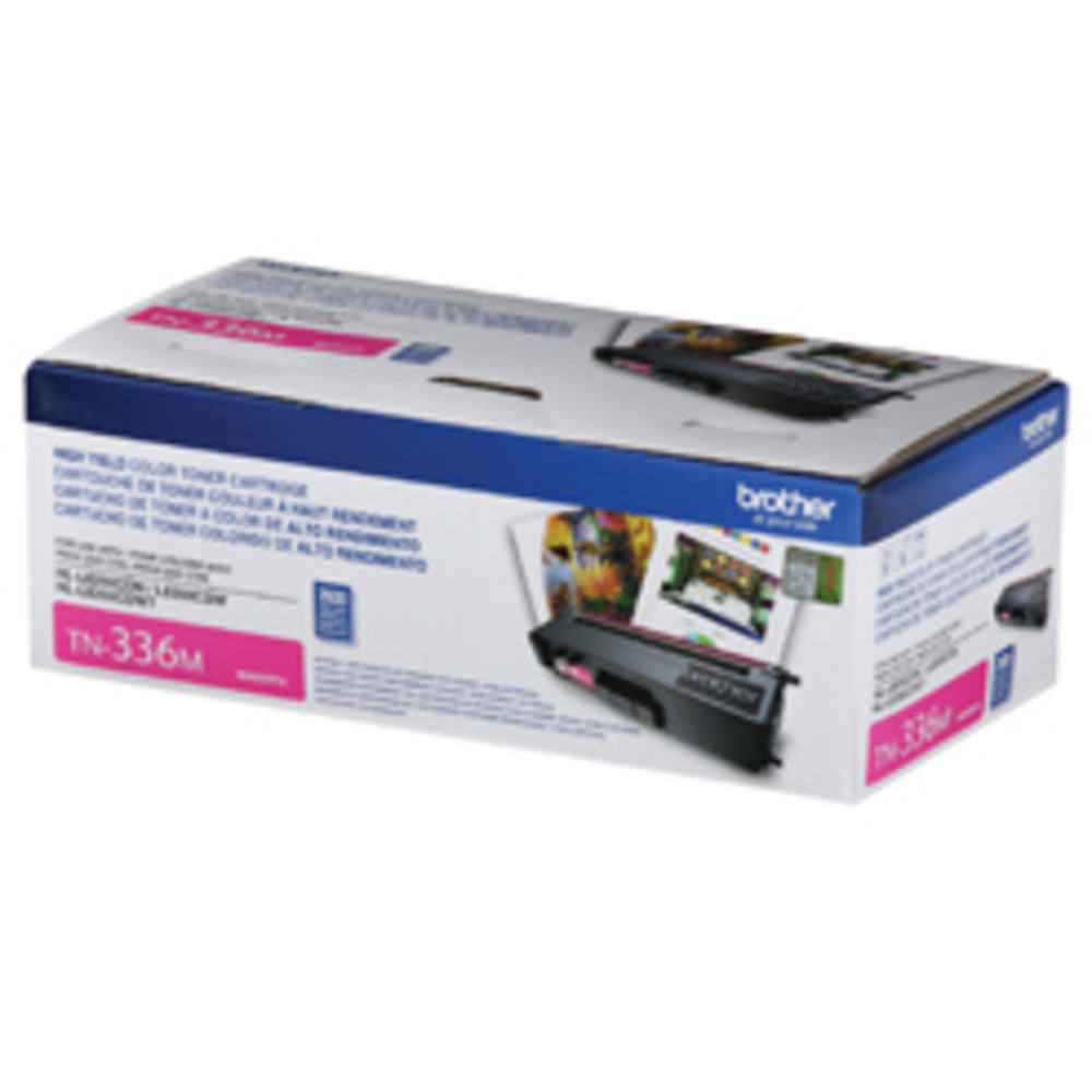 BROTHER INTERNATIONAL CORPORAT TN336M HIGH YIELD MAGENTA TONER
