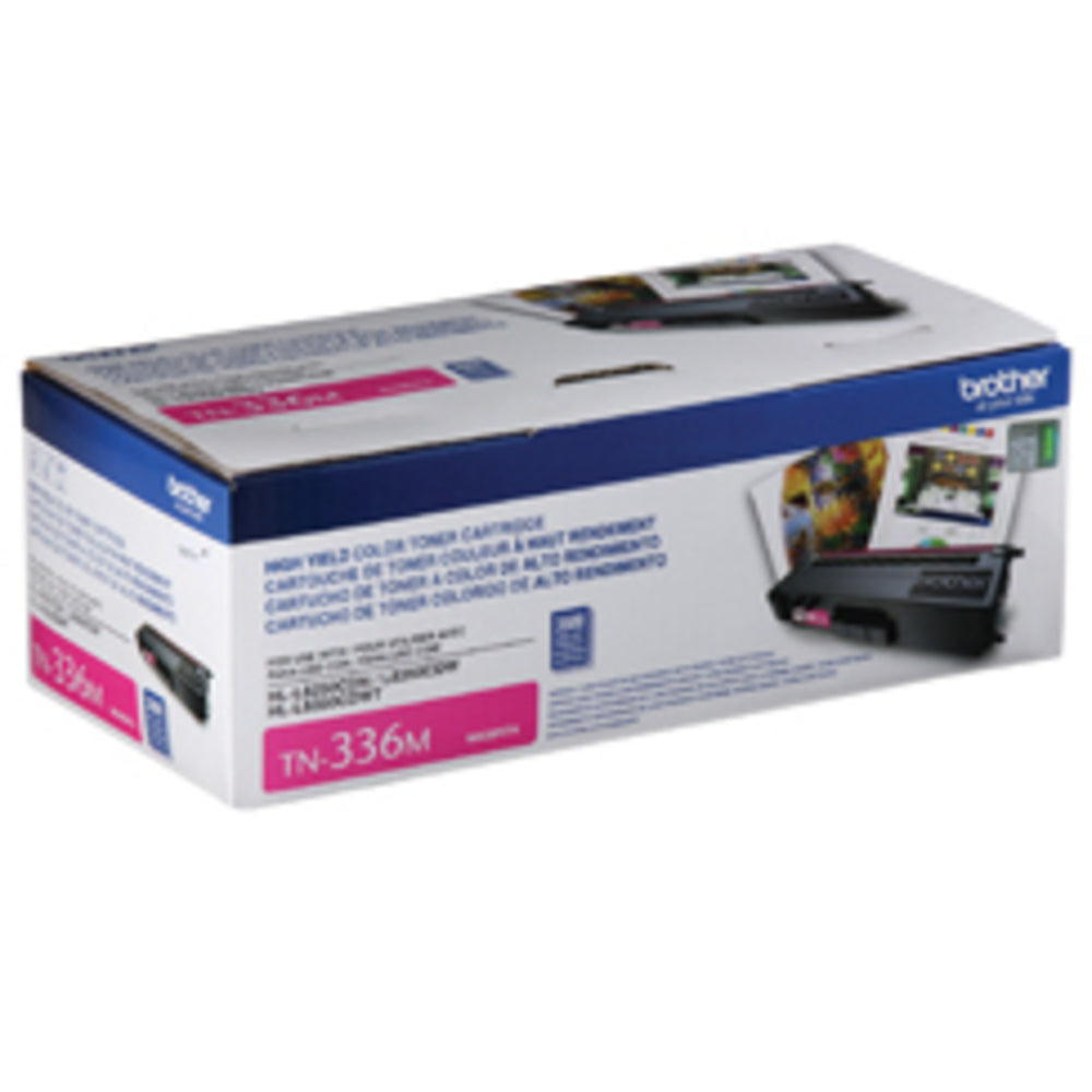 BROTHER INTERNATIONAL CORPORAT TN336M HIGH YIELD MAGENTA TONER