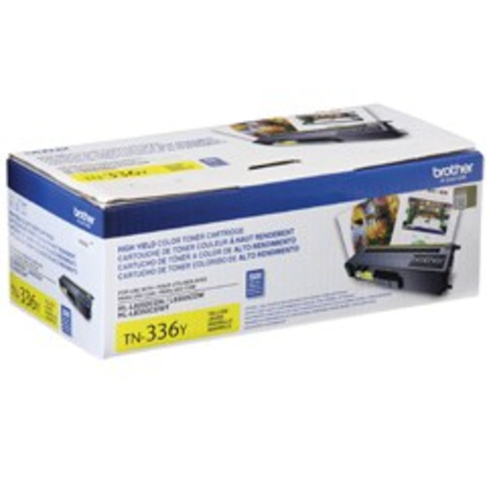 Brother TN-336Y Yellow Toner Cartridge