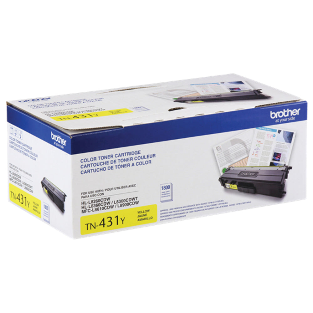 BROTHER INTERNATIONAL CORPORAT TN431Y STANDARD YIELD YELLOW TONER
