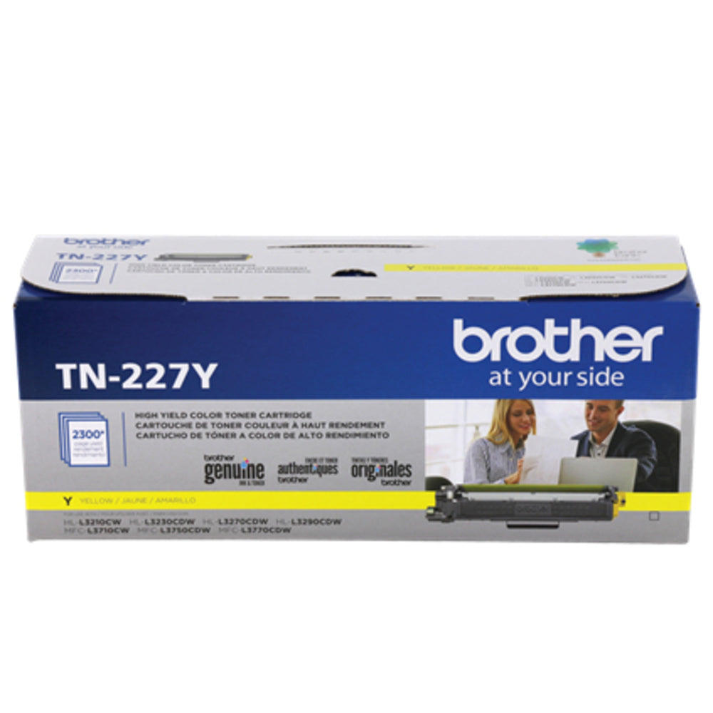 BROTHER INTERNATIONAL CORPORAT TN227Y HIGH YIELD YELLOW TONER CARTRIDGE
