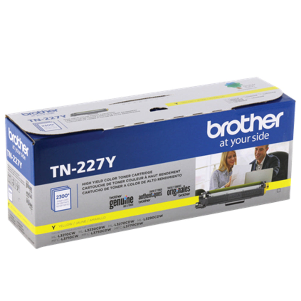 BROTHER INTERNATIONAL CORPORAT TN227Y HIGH YIELD YELLOW TONER CARTRIDGE