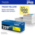 Brother TN229Y Yellow Toner Cartridge - Original - Standard Yield