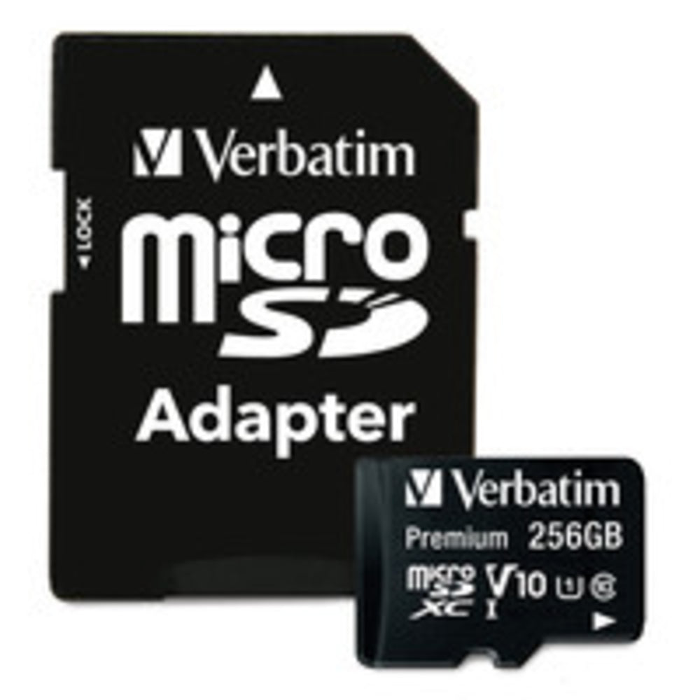 Verbatim Americas Llc 70364 256Gb Premium Microsdxc Uhs-1 Class 10 Memory Card