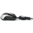 Verbatim 97256 Optical Mini Travel Mouse - Black Retractable Cord