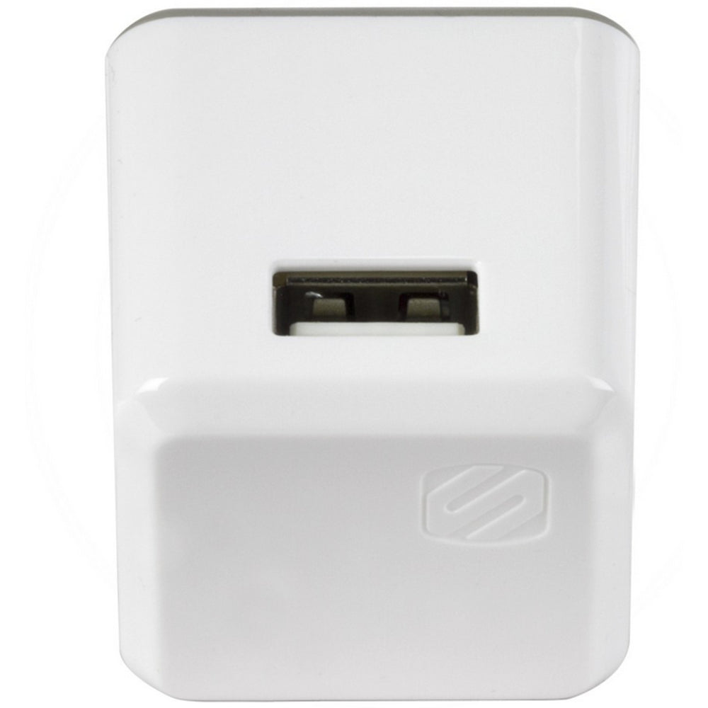 Scosche USBH121WT 12W Compact USB Wall Charger