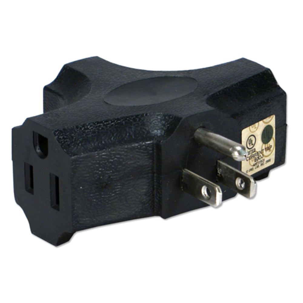 Qvs Pa-3P 3Out 3-Prong Power Outlet Splitter Image 1