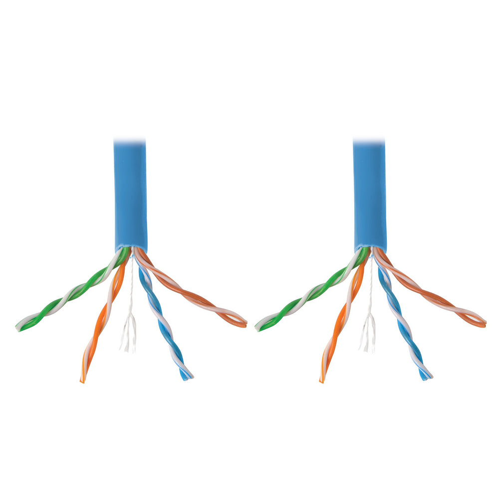 Tripp-Lite N222-01K-BL Tripp Lite 1000Ft Cat6 Gigabit Bulk Solid Pvc Cable Blue