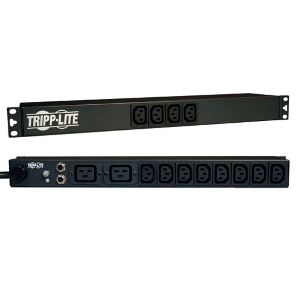 Tripp-Lite PDUNV Power Distribution Unit Zero U 14 C13 C19 10Ft Cord Image 1