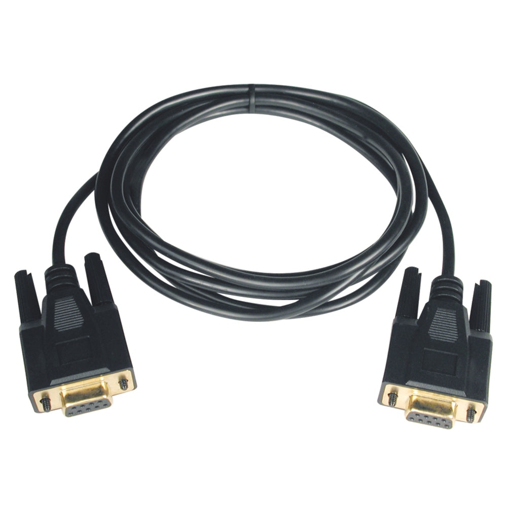 Tripp Lite P450-010 Null Modem Serial RS232 Cable 10ft DB9 Female to DB9 Female Image 1