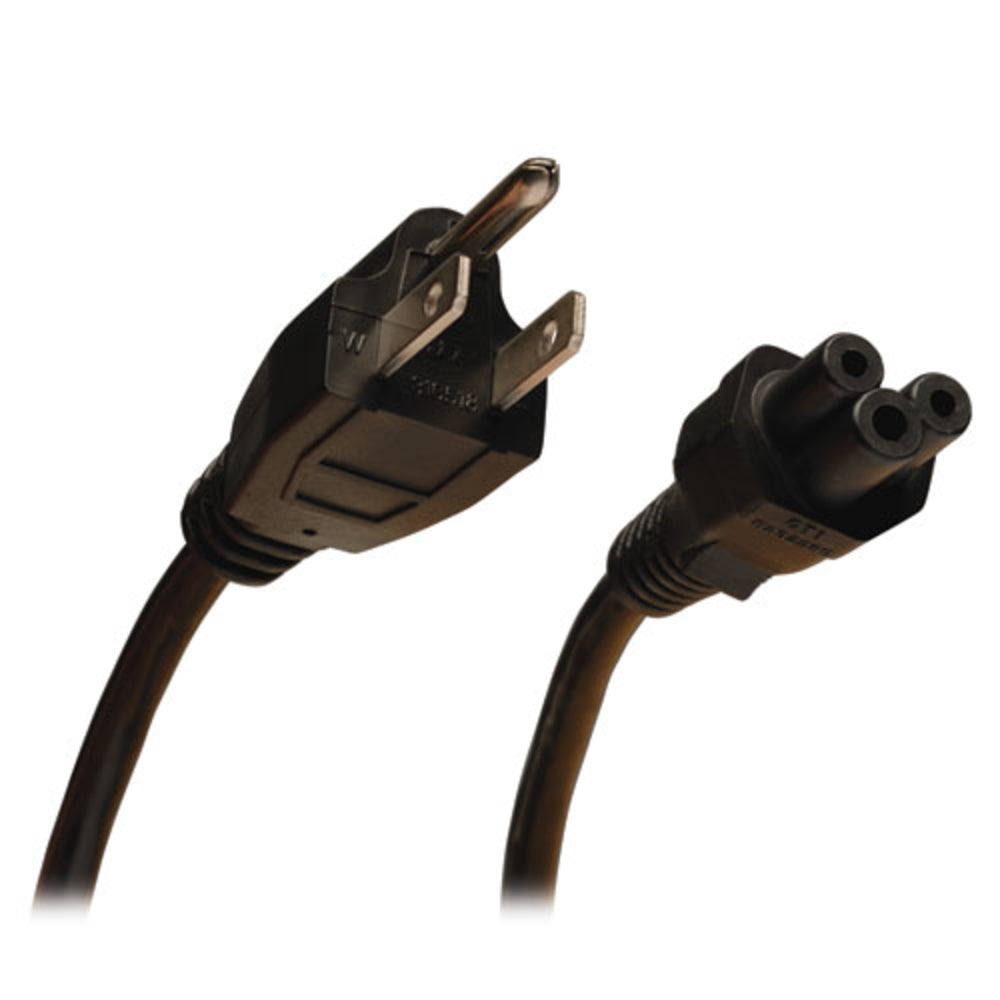 Tripp Lite P013-006 Laptop Power Cord Cable 6ft NEMA 5-15P to C5 Coupler Image 1