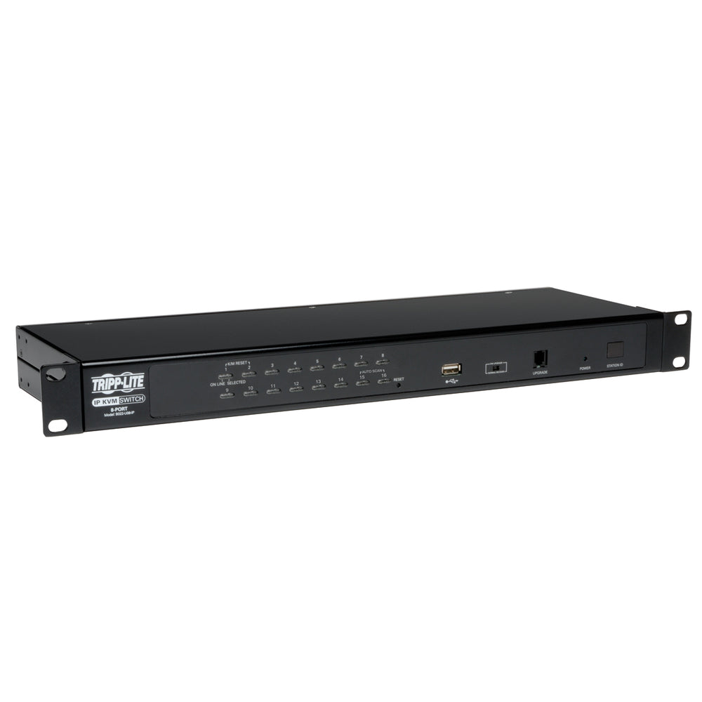 TRIPP LITE B022-U16-IP 16-Port Rackmount Kvm Switch Built In Ip And On Screen Image 1