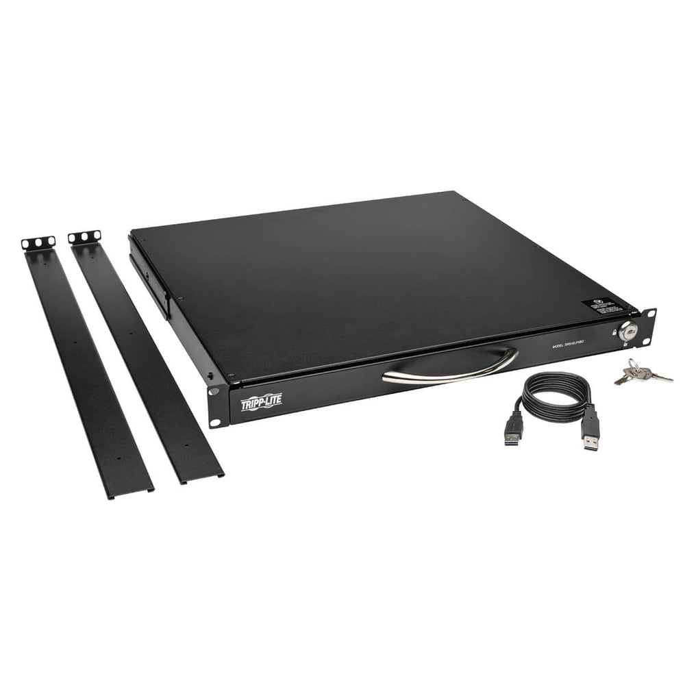 TRIPP LITE SRSHELFKBD Rack Enclosure Rack-Mount Keyboard 1U
