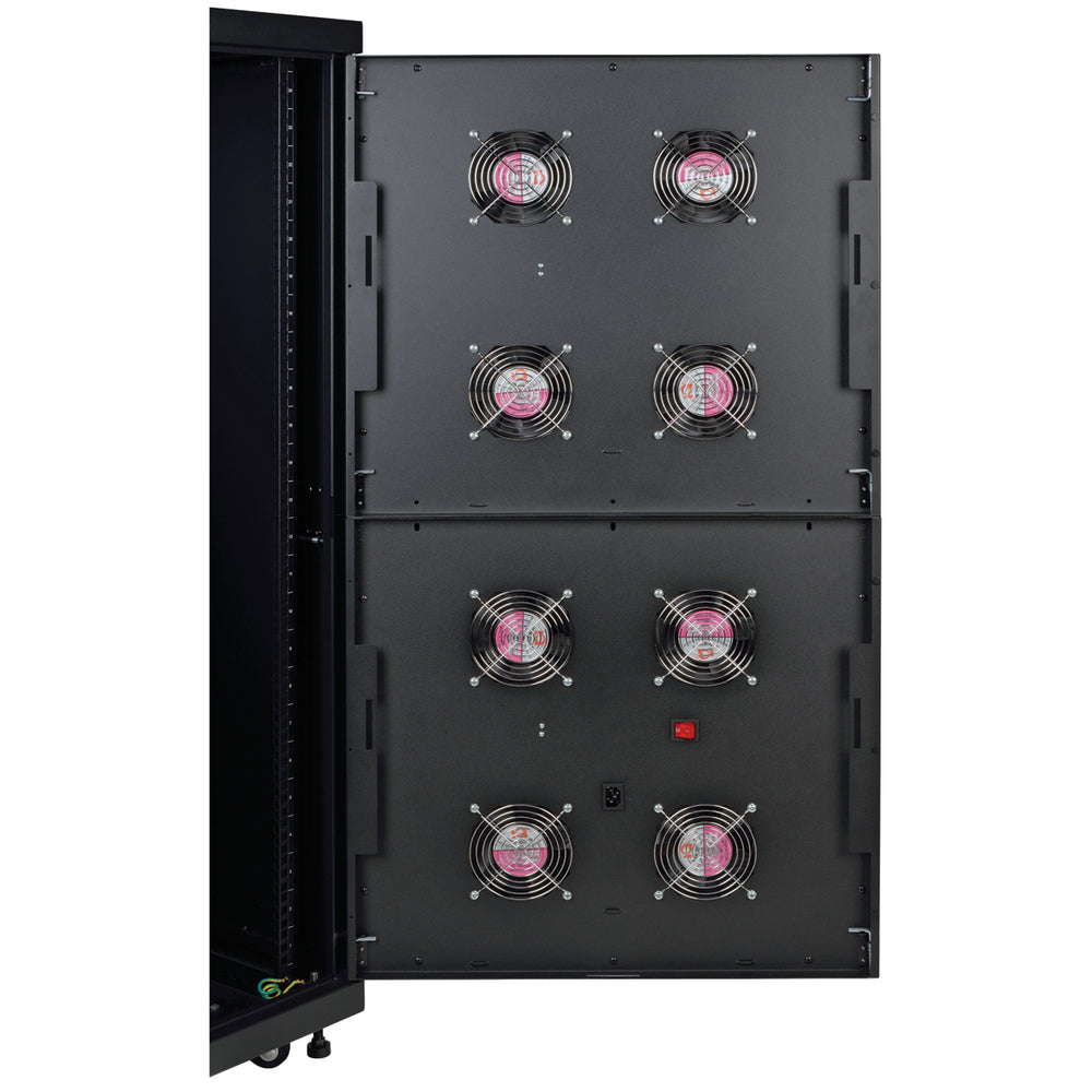 Tripp Lite SR24UBFFD 24U Rack Floor Enclosure Server Cabinet Doors