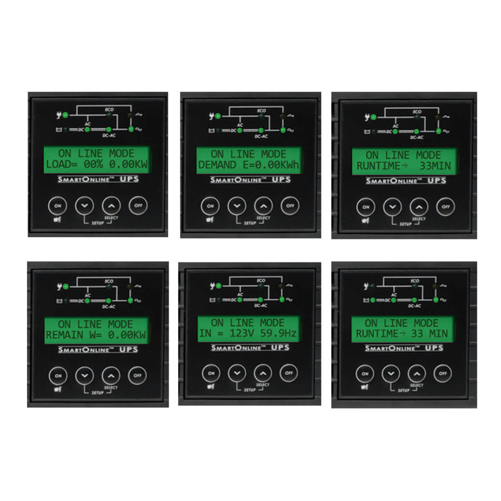 Tripp Lite Master-Power Su1500Rtxlcdn Smart Online Ups 1500Va 120V Rm 1350W 2U Image 1