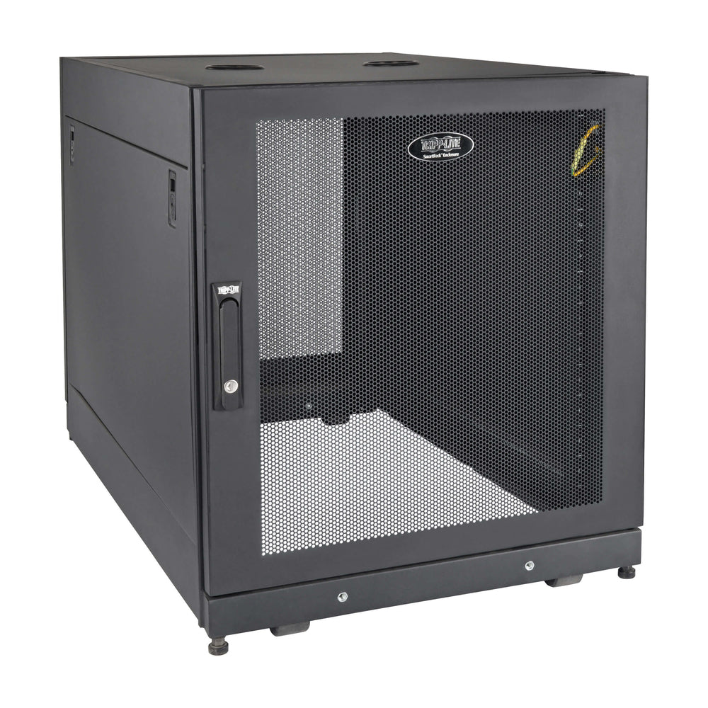 Tripp Lite SR14UBDP 14U Server Rack Cabinet 42" Depth Doors Side Image 1