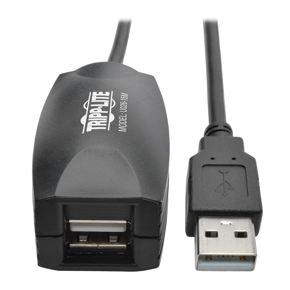 Tripp Lite U026-15M USB 2.0 Repeater Cable M/F Active