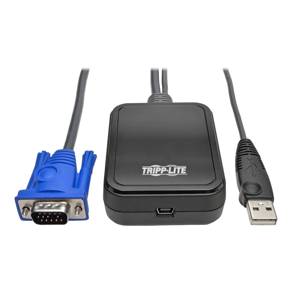 Tripp Lite B032-VU1 KVM Console USB 2.0 Laptop Crash Cart Adapter Image 1